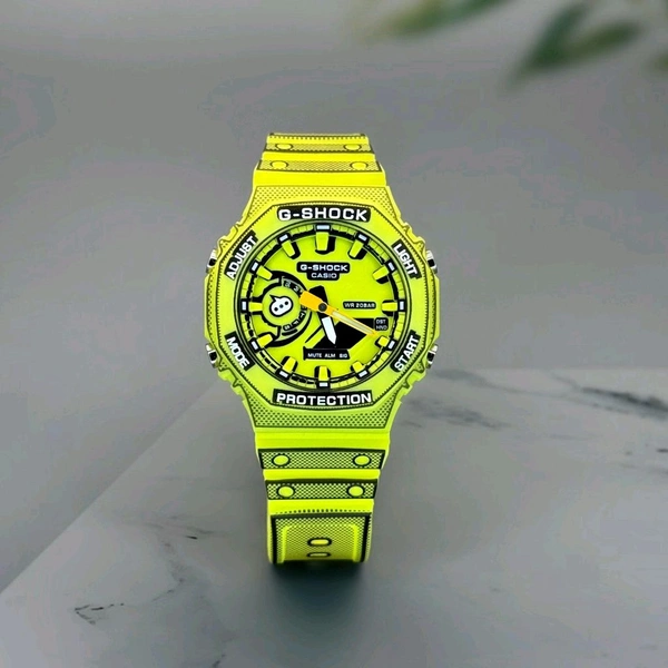 Analog And Digital Manga Edition Classic Top Quality Watch | Day Chronograph, AutoLight, World Time with Automatic Reset
