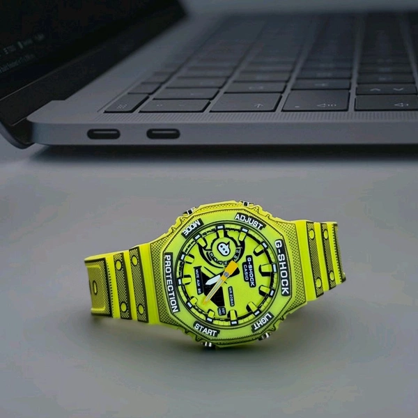 Analog And Digital Manga Edition Classic Top Quality Watch | Day Chronograph, AutoLight, World Time with Automatic Reset
