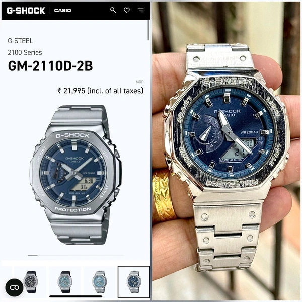 Analog GM-2100 All Working With Auto-light Watch