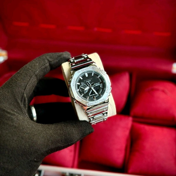 Most Demanded Analog And Digital GM2100 Top Quality With Metal Body | AutoLight, World time And Day Chronograph Working 
 - SRG2