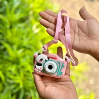 Cute Panda Kids Digital Camera – Rechargeable & Fun Toy Camera for Children (Age 6+) | Best Gift for Birthdays & Holidays
