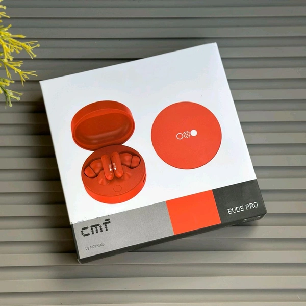 New Wireless Earphone with 5-Hour Call Time | High Sound & Mic Quality | 500mAh Battery | Signature Sound - Orange