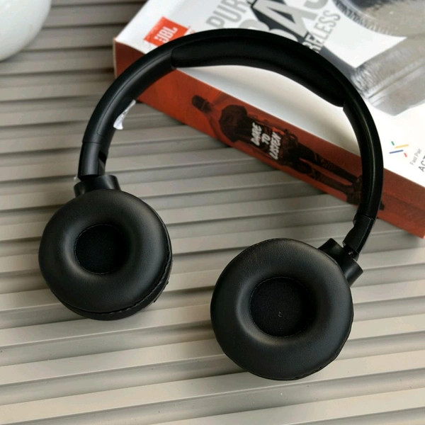 Wireless Wireless Headphones with Built-in Mic for Gaming, Music & Sports - Long Battery Life, Comfortable Fit, Call Function, Fashion Design - Black