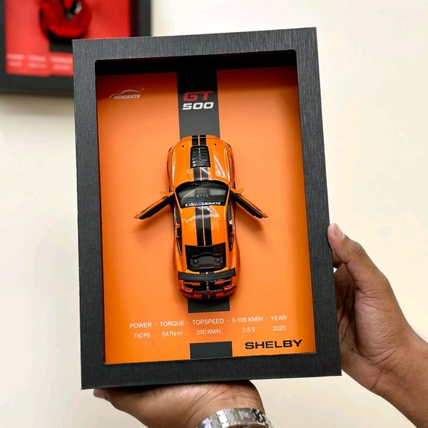 Premium Framed Car Model – 3D Wall Decor for Auto Enthusiasts, Unique Models  - SRC2