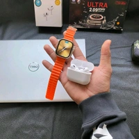 Most Awaited Budget Combo – T10 Ultra Smartwatch + TWS Wireless Earbuds