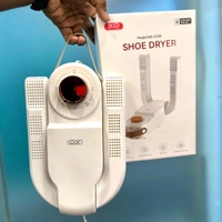 Portable Electric Shoe Dryer with Timer | Foldable Design | 360° Hot Air Circulation | Antibacterial Deodorant | XO-CF35 Model