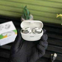 New Ultra Open Earbuds Wireless Earbuds – Quality Ceramic Finish, Lossless Connectivity & Long Battery Life 
 - White