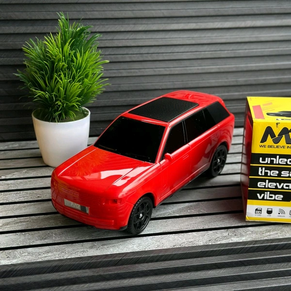 MZ F3 Portable Bluetooth Speaker – Dynamic Thunder Sound - Red