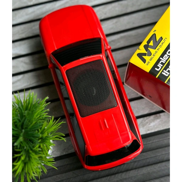 MZ F3 Portable Bluetooth Speaker – Dynamic Thunder Sound - Red