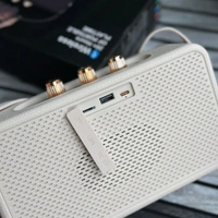 New Stockwell 3 Wireless Bluetooth Speaker | Dolby Sound | USB Playback | Carbon Texture Body | Type-C Charging | Portable Handle | Long Battery Backup - White