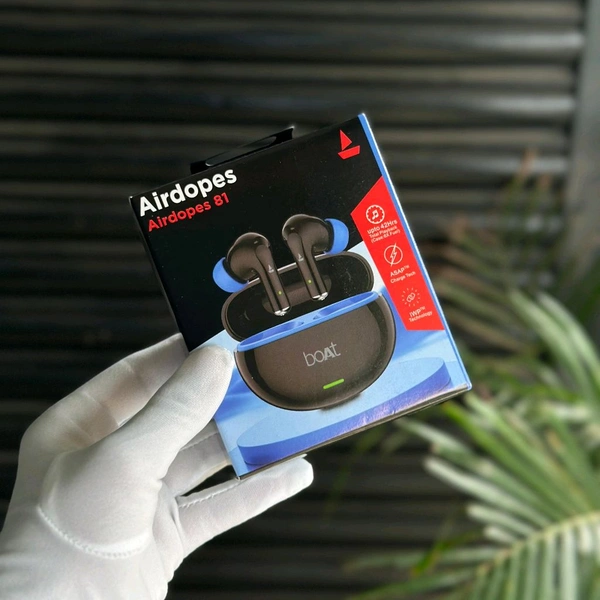 Bluetooth Truly Wireless In Ear Earbuds With Mic
 - Black