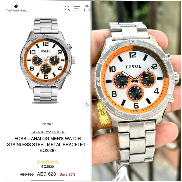 Analog Brox Quartz Multifunction Quartz Movement Watch - SRV1
