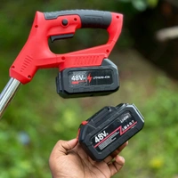 48V Electric Grass Cutter with Dual Battery – High-Power Brush Cutter for Garden & Farm Use
