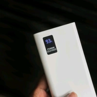 Troops PD65W 20000mAh Fast Charging Power Bank | Dual USB + Type-C Output | Digital Display | Compatible with All Devices - White