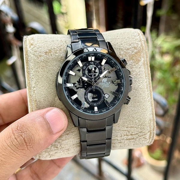 Analog EFR 303 World Map ⁠Powerful Hi-End Quartz Chronograph Machinery Watch For Men - ARV2