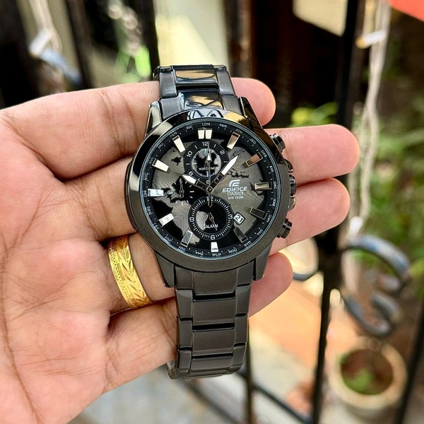 Analog EFR 303 World Map ⁠Powerful Hi-End Quartz Chronograph Machinery Watch For Men - ARV2