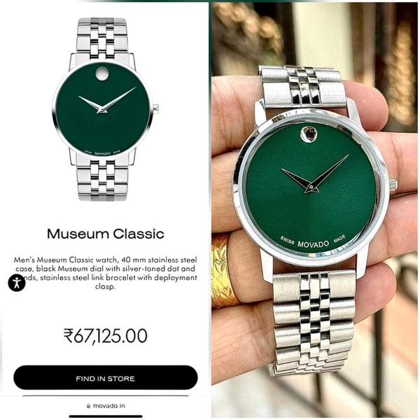 Analog Museum Classic Series Swiss-Made Quartz Movement Watch