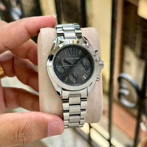 Analog MK7257 Quartz Chronograph Watch For Her - SRM1