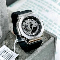 Most Demanded Analog GBM-2100B-7A Working Day Chronograph, AutoLight, World Time For Men
 