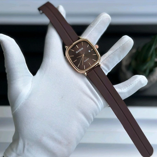 Buy 1 Get 1 Free Offer | Most Demanded Gasiq Quartz Movement Watch With High Quality Strap Best finishing Body & Case - SRB3