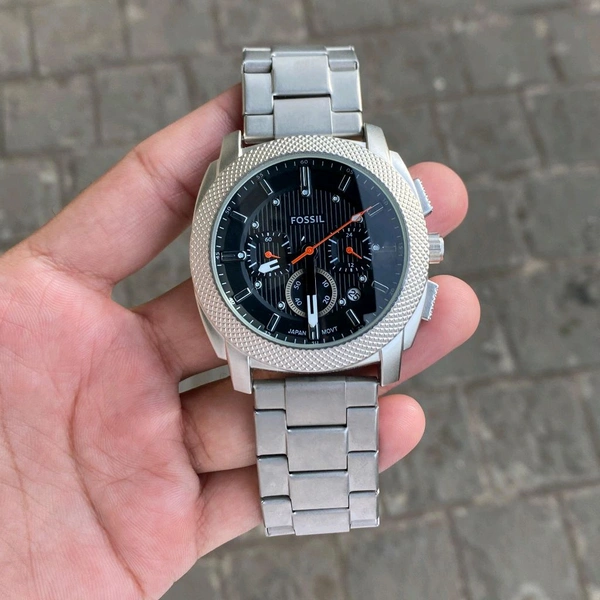 Analog FS4656 High Quality stop watch battery operated chronograph machinery Watch - SRB1