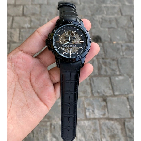 Analog Potenza Automatic Original Japanese Machinery Watch - SRT4
