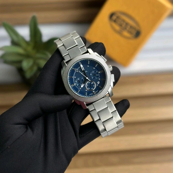 Analog FS4656 High Quality stop watch battery operated chronograph machinery Watch - SRB3