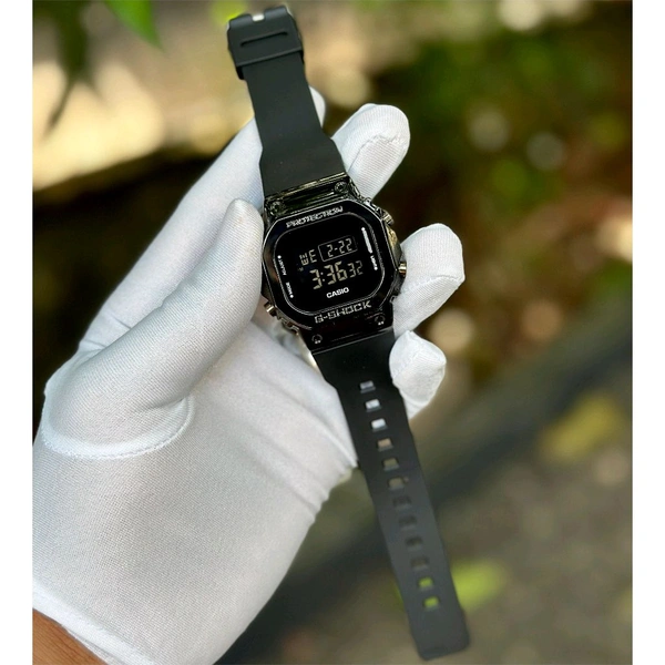 Most Demanded Digital High Quality Watch With High Quality Strap Best finishing Body & Case  - Black