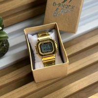 Most Demanded Digital High Quality Watch With High Quality Strap Best finishing Body & Case  - Gold
