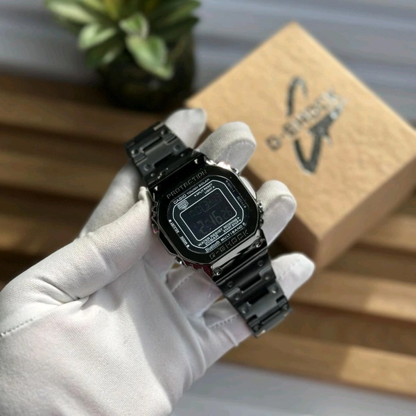 Most Demanded Digital High Quality Watch With High Quality Strap Best finishing Body & Case  - Black