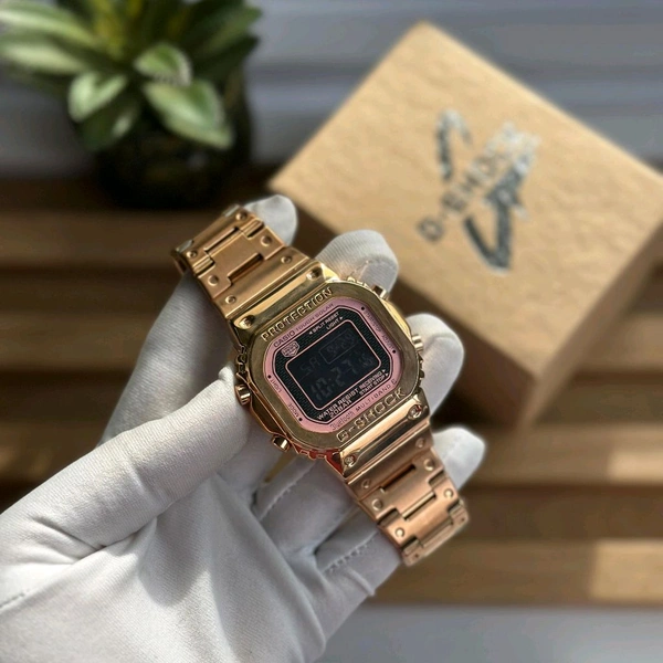 Most Demanded Digital High Quality Watch With High Quality Strap Best finishing Body & Case  - Copper