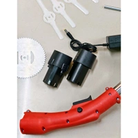 Cordless Electric Grass Cutter Machine | Dual Battery | 3 Types of Blades | Heavy Duty Garden Trimmer for Home & Farm Use