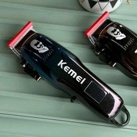 Kemei KM-730A Professional Hair Clipper – Gold Edition - Black