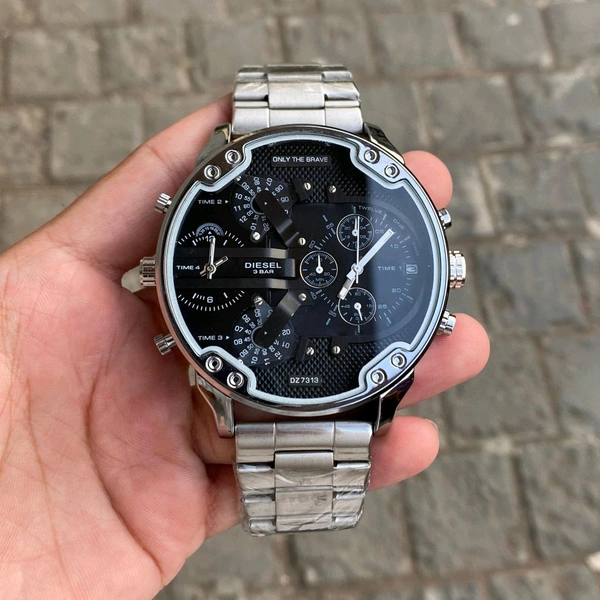 Analog Big Size Original Quartz Chronograph Machinery Watch - SRB8