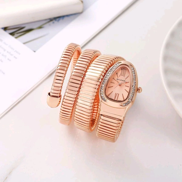 Analog Snake Jewellery Design Watch - SRV2