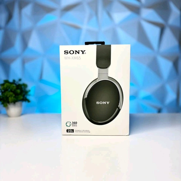 Foldable Wireless Head-Mounted Earphones with Carry Case – Ideal for Travel, Work & School - Black