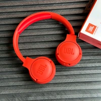 Wireless Earphone Headphones With Microphone Lightweight, For Music Lovers & Professionals - Suitable for Travel, Office & Home, 5-6 Hours Playback Time, High Quality Model
 - Red