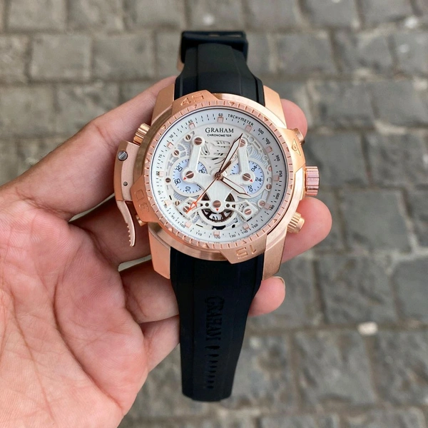 Analog Chrono fighter High End Orginal Chronograph Quartz Machinery Watch - SRB1