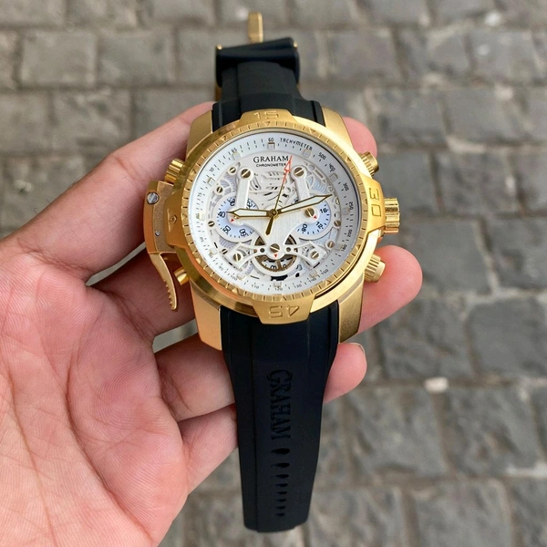Analog Chrono fighter High End Orginal Chronograph Quartz Machinery Watch - SRB2