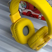 Cute RGB Cartoon Wireless Headphones – AH-816 Series. Wireless High Fidelity Sound Quality, Volume Control Ear Hanging Earphones - Kitty