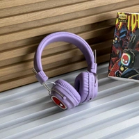 Cute RGB Cartoon Wireless Headphones – AH-816 Series. Wireless High Fidelity Sound Quality, Volume Control Ear Hanging Earphones - Spider-Man