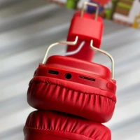 Cute RGB Cartoon Wireless Headphones – AH-816 Series. Wireless High Fidelity Sound Quality, Volume Control Ear Hanging Earphones - Super Mario