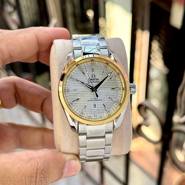 Analog Seamaster Aqua Terra Battery Operated Sweep movement Watch