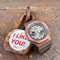 Most Demanded Analog GBM-2100B-7A Working Day Chronograph, AutoLight, World Time For Men