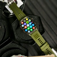 Rugged HD Smartwatch – Outdoor Edition | Style Meets Utility With Bluetooth Calling - Green
