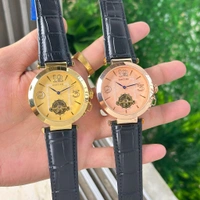 Analog Rotating Tourbillon Guaranteed orignal Japanese Automatic Machinery Watch - SRB2