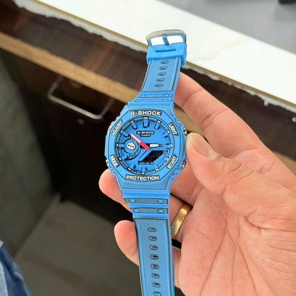 Most Demanded Analog GBM-2110 Working Day Chronograph, AutoLight, World Time For Men - SRB1