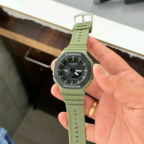 Most Demanded Analog GBM-2110 Working Day Chronograph, AutoLight, World Time For Men - SRB2