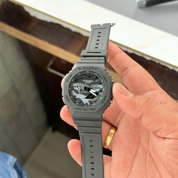 Most Demanded Analog GBM-2110 Working Day Chronograph, AutoLight, World Time For Men - SRB8