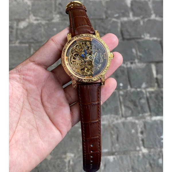 Analog Automatic Top Quality Collection With High Quality Strap Best Finishing Body & Case - SRB2